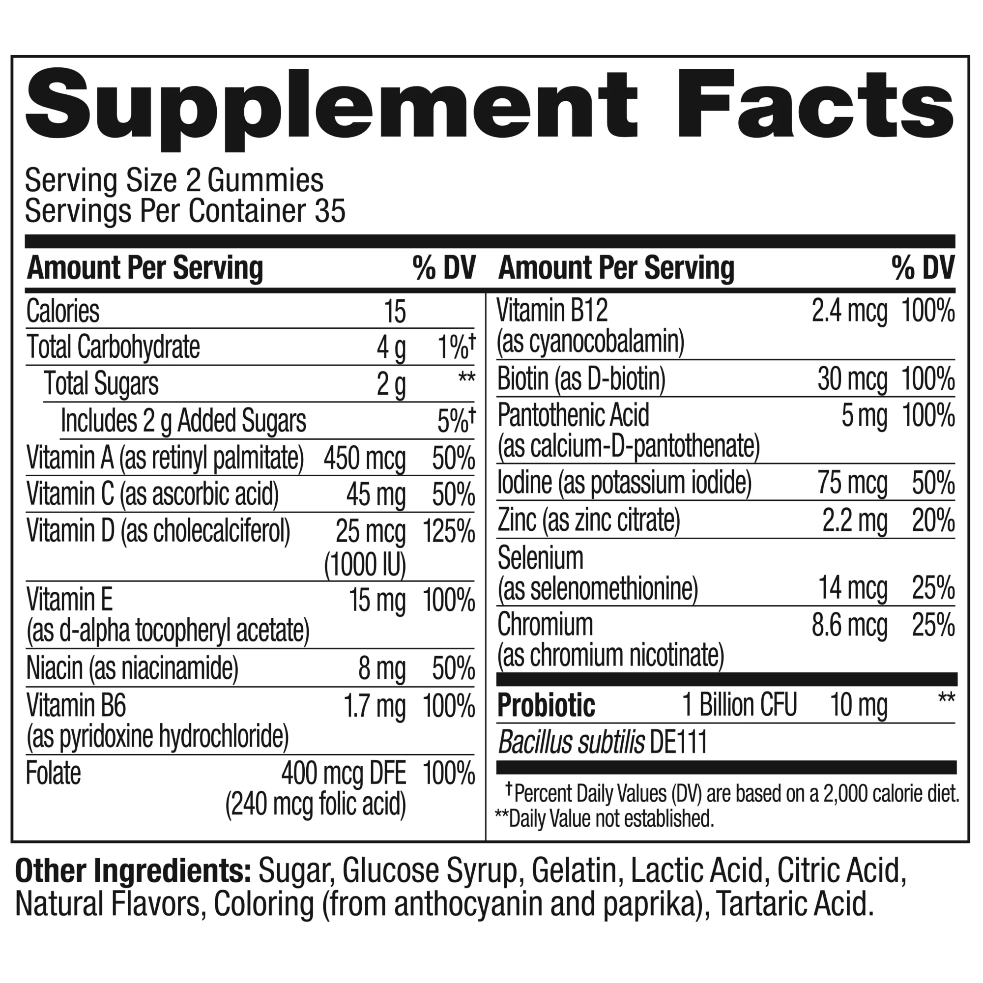 Adult Multi & Probiotic Vitamins - Image 5