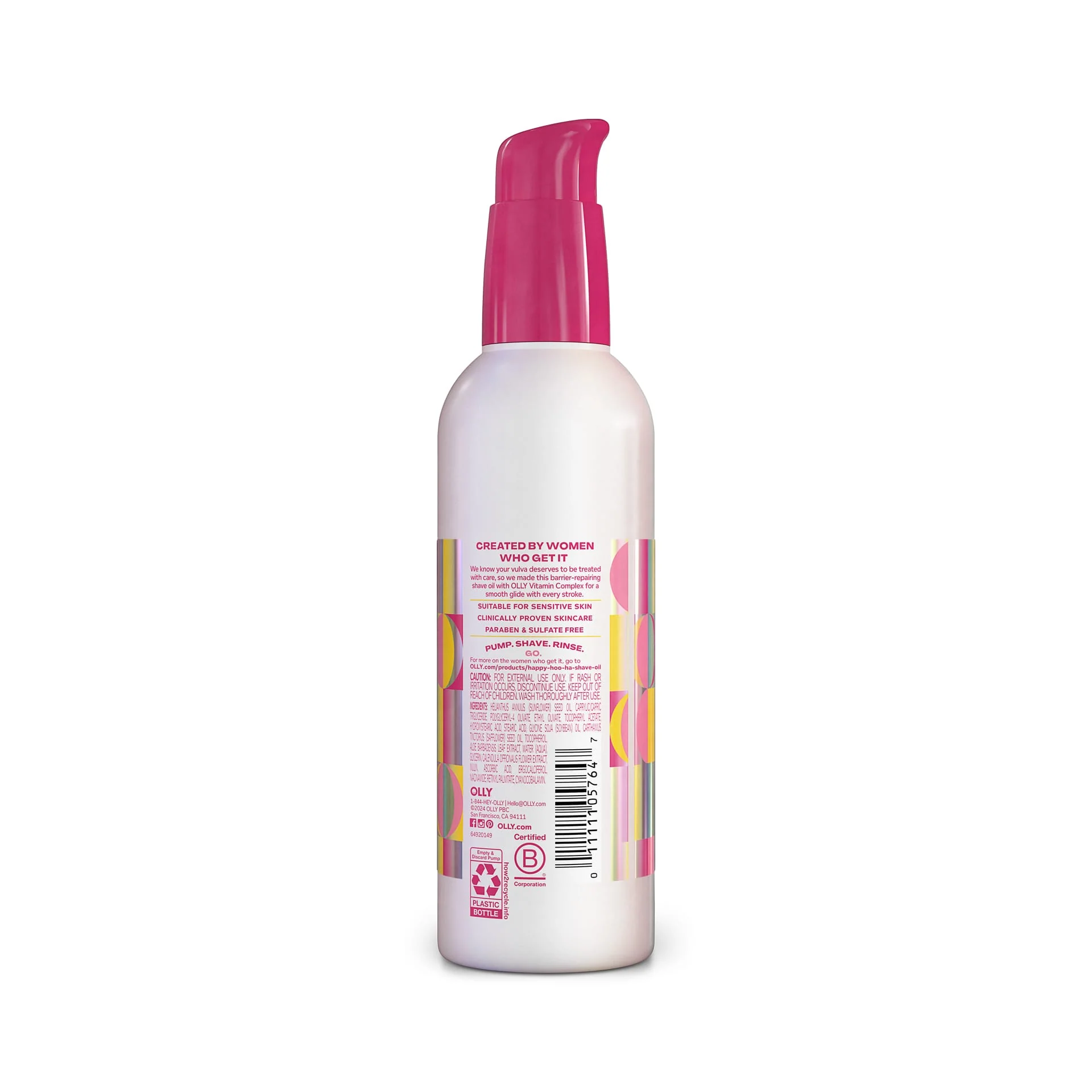 Happy Hoo-Ha Vitamin-Infused Intimate Shave Oil - Image 2