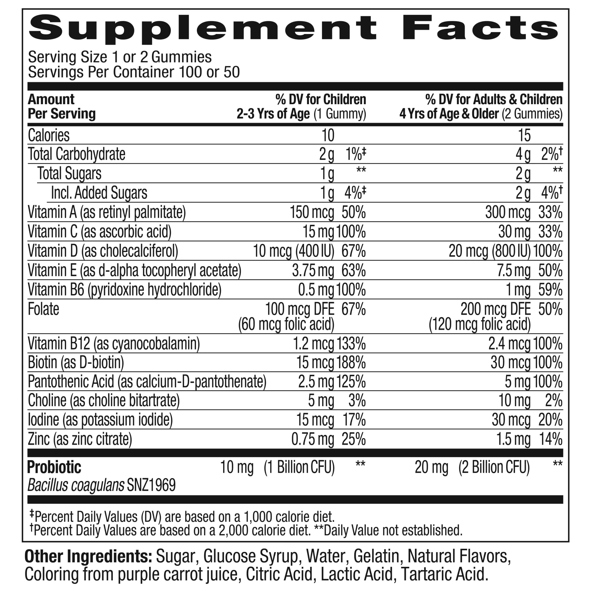 Kids Multi & Probiotic Multi Vitamins - Image 10