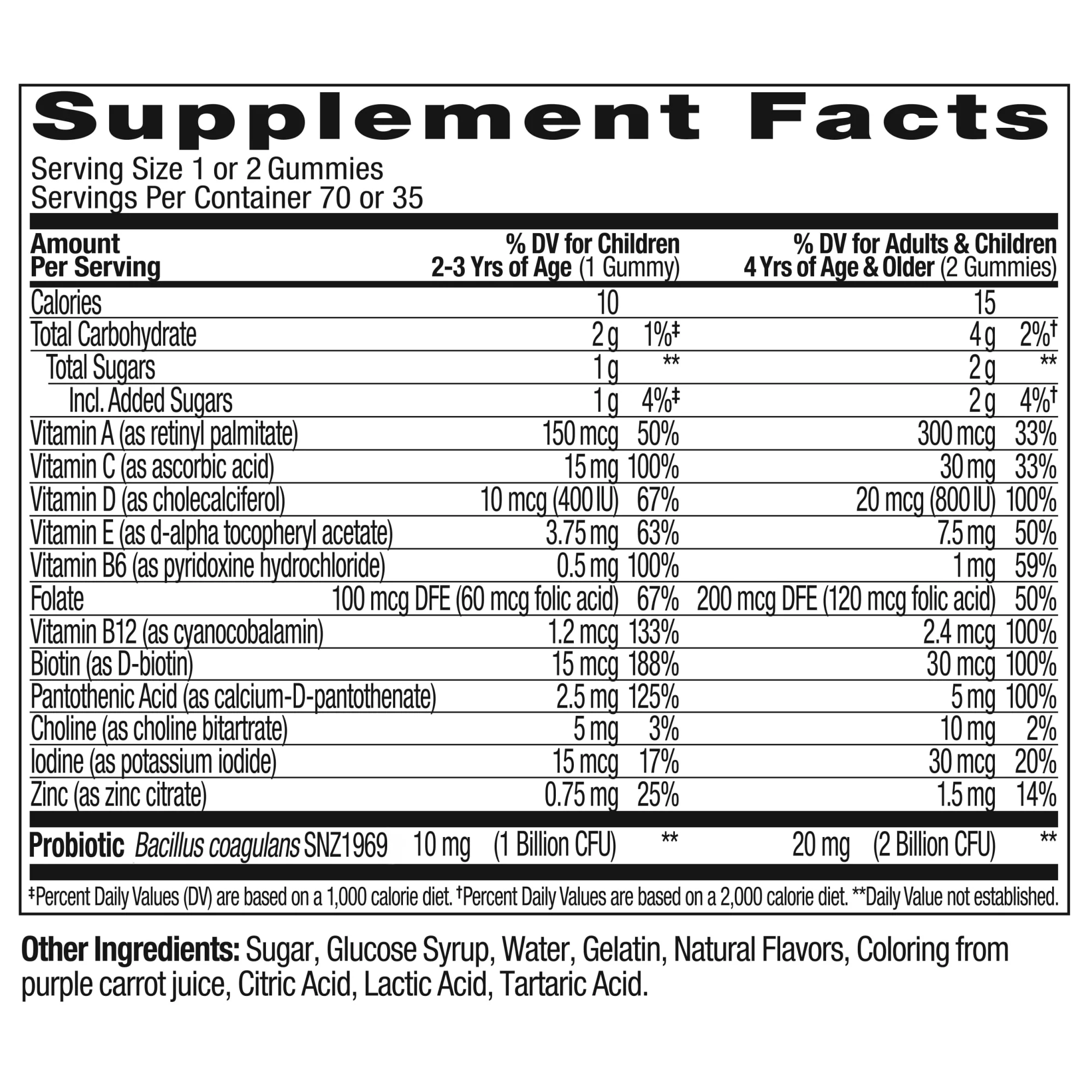 Kids Multi & Probiotic Multi Vitamins - Image 5