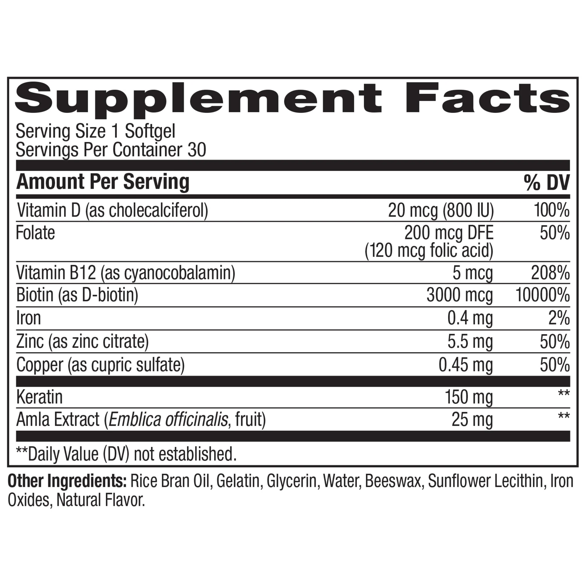 Ultra Strength Hair Softgels - Image 5