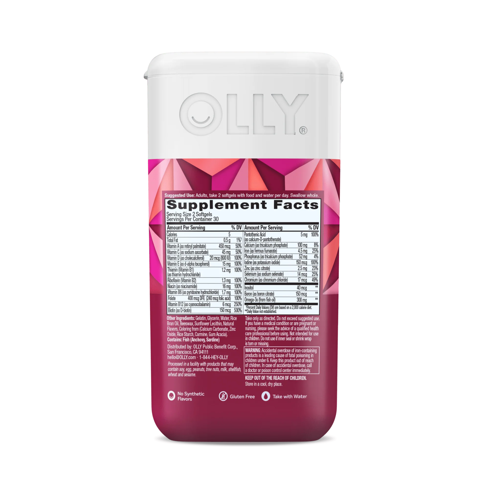 Ultra Strength Women's Multi & Omega-3 Softgels - Image 3
