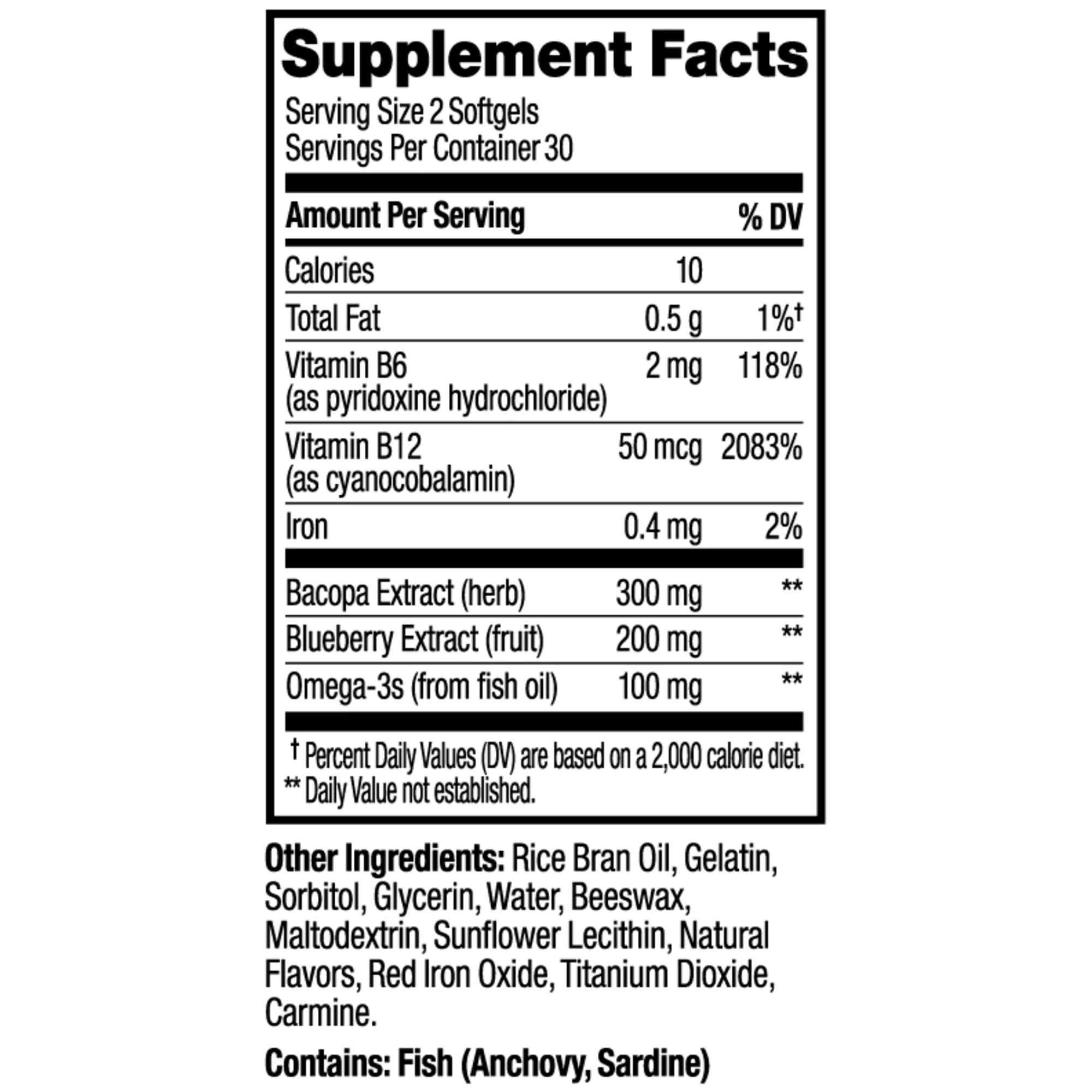 Ultra Strength Brain Softgels - Image 5